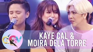 GGV: Impromptu 'hugot' songs with Kaye Cal and Moira dela Torre