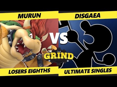 The Grind 165 Losers Top 8 - Disgaea (Game & Watch) Vs. Murun (Bowser) Smash Ultimate  - SSBU