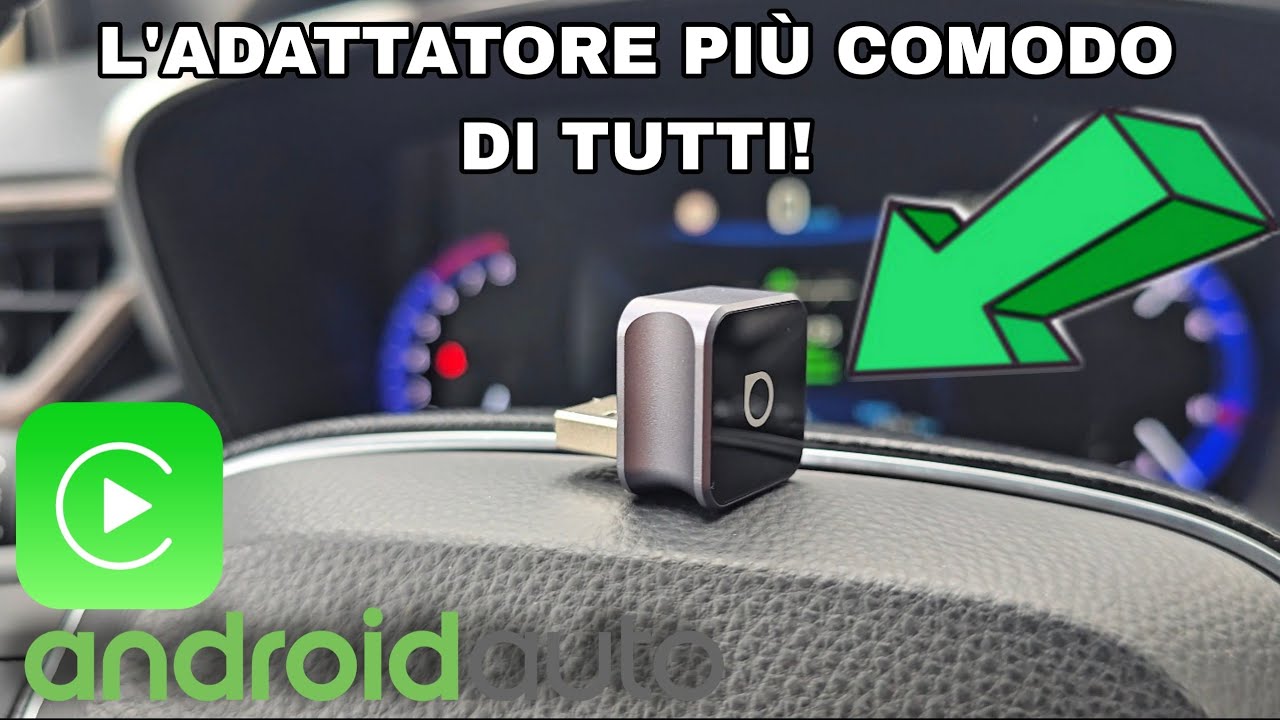 L'adattatore Carplay più COMODO di tutti! Ottocast Mini Cube 3.0 • Carplay & Android Auto Wireless!