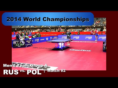 2014 WTTC Men's Team - Group A: RUS-POL Match 2: Alexey Liventsov v Daniel Gorak