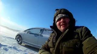 Зимняя рыбалка на озеро парное