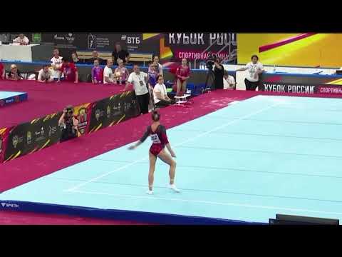 Arina Semukhina floor exercise Russian Cup 2022 qualifications