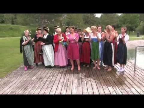 Cold Water Challenge 2014 Trachtenfrauen St. Martin am Tennengebirge
