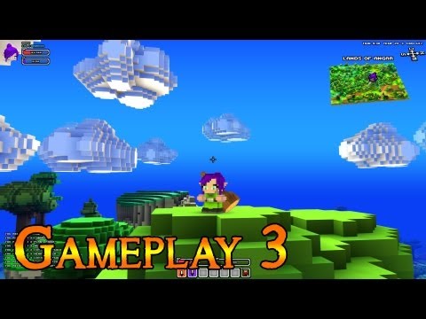 Cube World Gameplay part 3 Elf Warrior (1080p) HD