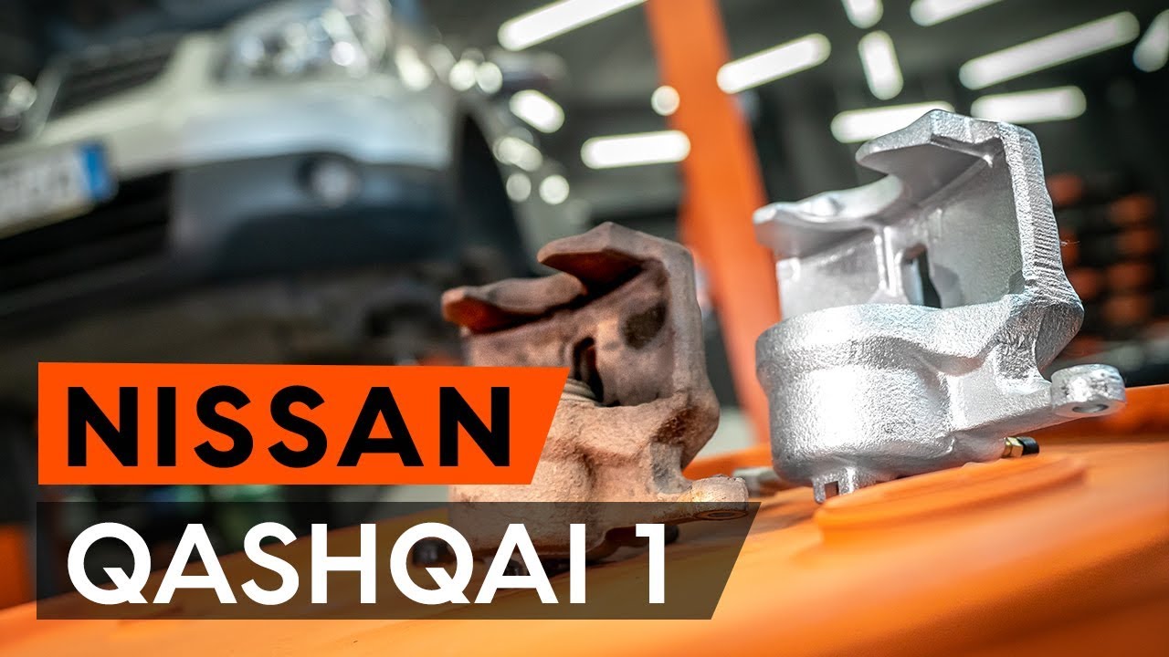 Elülső féknyereg-csere Nissan Qashqai J10 gépkocsin – Útmutató