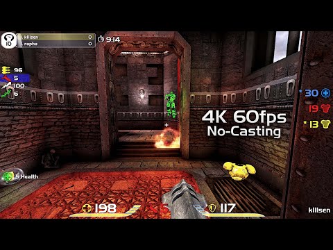 K1llsen vs Rapha IEM Season5 Grand-Final Gamescom [No.Commentary] QuakeLive 4k60