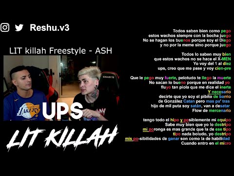 Freestyle "ASH" -  Lit Killah - Rimas x Métrica x Skills