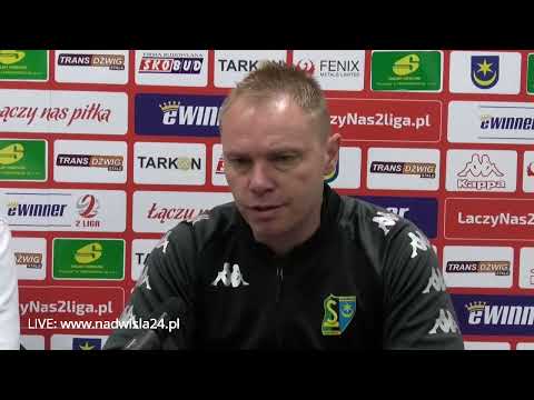22.10.2022 LIVE: Konferencja prasowa po meczu Siarki Tarnobrzeg ze Stomilem Olsztyn