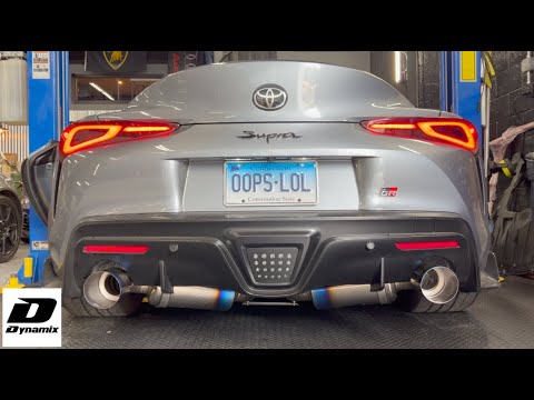 MK5 Supra Active Autowerke Downpipe Paired With Tomei Titanium Exhaust! Full Install + Sound!