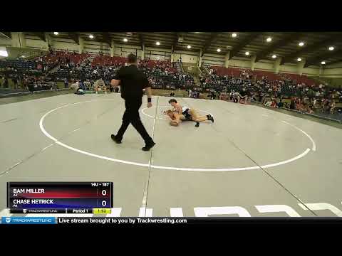 187 Lbs Champ. Round 1 - Bam Miller, AZ Vs Chase Hetrick, PA C7be