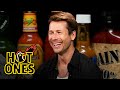 Glen Powell Needs A Wingman While Eating Spicy Wings Hot Ones