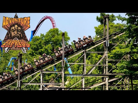 Video review of Adventure Express by Wabash Coasters