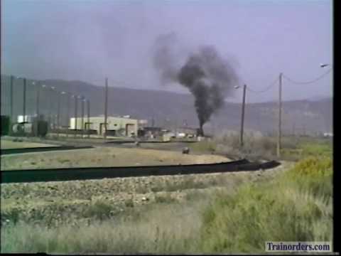 Steam Railroad Series 67 - UP 3985 Pre Departure Confusion Elko, NV 7-30-1992 Part 1
