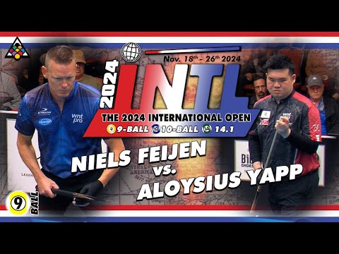 9-Ball - NIELS FEIJEN vs ALOYSIUS YAPP - 2024 International Open 9-Ball