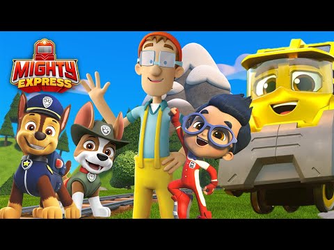 Cap'nTurbot and Nico's Biggest Adventures! Mighty Express + Paw Patrol #27 - Mighty Express Official