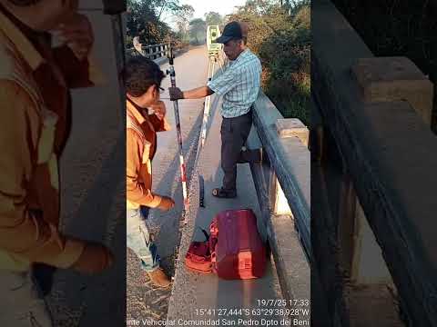 EDTP-18 CONST PUENTE VEHICULAR COMUNIDAD VILLA SAN PEDRO MUNICIPIO SAN ANDRES DPTO BENI - TOPOGRAFIA