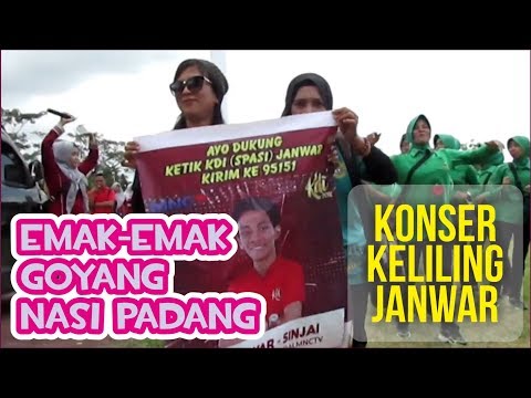 Janwar Konser Keliling - Goyang Nasi Padang - Emak emak Millenial #3