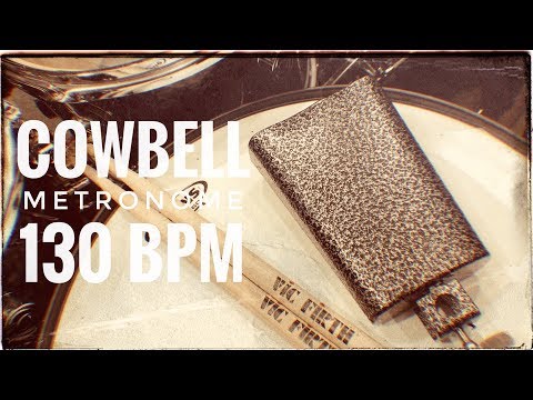 130 BPM | Metronome | Cowbell sound