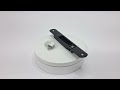 Fecho Concha Manual Sem Chave Fec636 - Branco