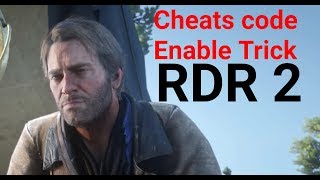 Enable Cheats Code In - Red Dead Redemption 2 ( PS4 / Xbox one X )