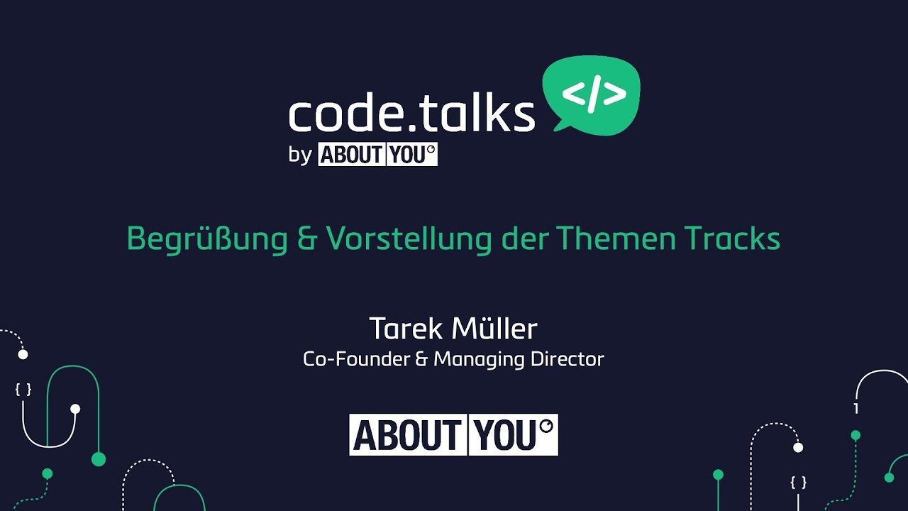Begrüßungsvideo code.talks 2017