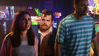 Dave and Buster James Flag and the dance game