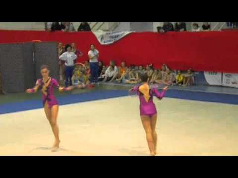 Trofeo Infantino 2012 - Coppia Cerchio Clavette: Federica e Lucrezia