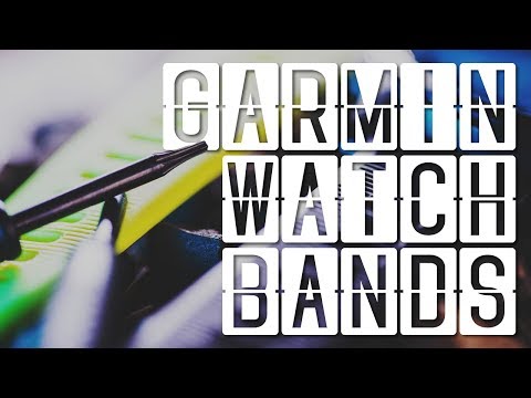 Replacing Or Switching The Garmin 945 / 935 Watch Band