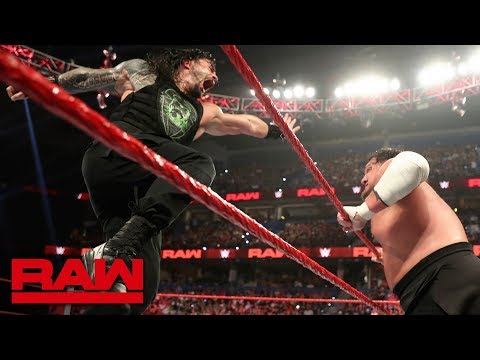Roman Reigns vs. Samoa Joe: Raw Reunion, July 22, 2019