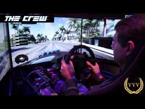 The Crew Triple Screen Multiplayer Mode Gameplay E3 2013