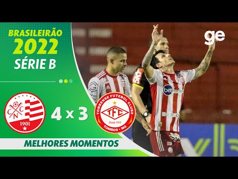 Gols e lances de Náutico x Tombense