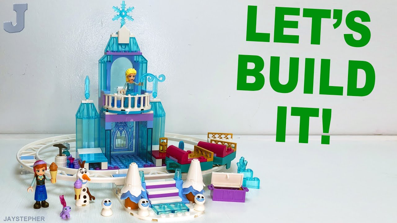 LEGO Disney - Elsin ledový palác a jízda na sněhu