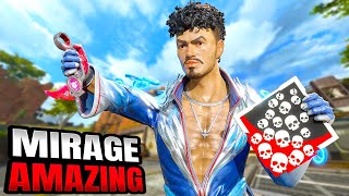 AMAZING MIRAGE 24 KILLS AND 6000 DAMAGE (Apex Legends Gameplay)