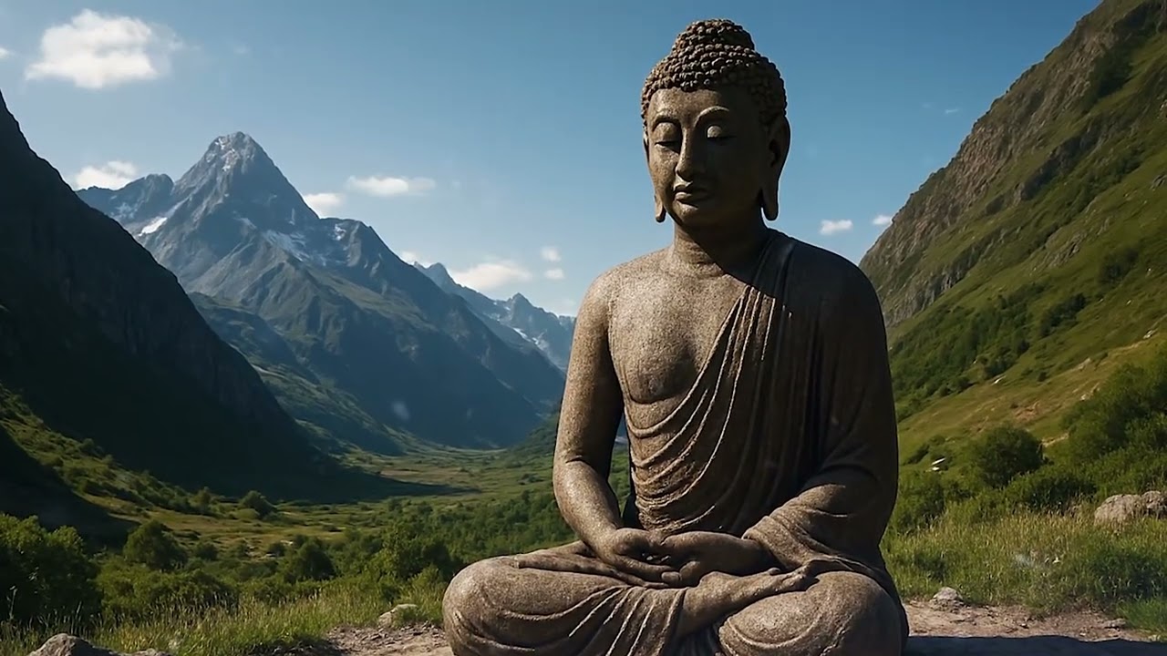 Buddha in the Mountains: Finding Peace in Nature's Embrace