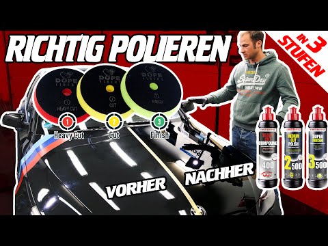 HQS Car Care - My Perfected 3-Step Paint Correction with DopeFibers (For Beginners)