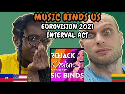 REACTION TO Eurovision 2021 Interval Act - Music Binds Us (Afrojack, Glennis Grace & Wulf)