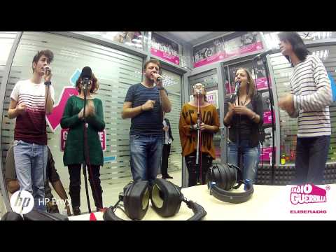 Jazzappella "Under Pressure" Live on Radio Guerilla - a cappella arrangement by Rajaton