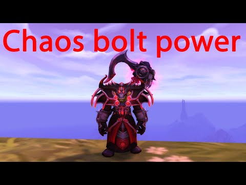 Chaos bolt power - Destruction warlock pvp - Shadowlands 9.2.5