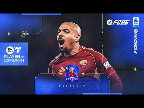 Best of Donyell Malen | EA Sports FC Player of the Month: February 2026 | Serie A 2025/26
