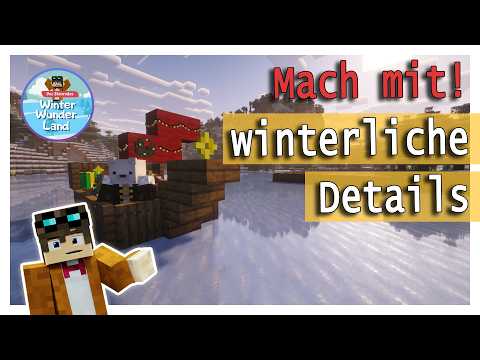 🎄(16) Winter Details by Loro26 & GidiFire🎄 | Winter Wonderland - Creative Server Project | JOIN IN!