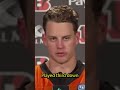 Joe Burrow speaks on early-season struggles #shorts