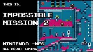 This is Impossible Mission 2 for the NES