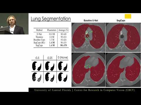 Segmentation with capsule network by Rodney Lalonde, UCF