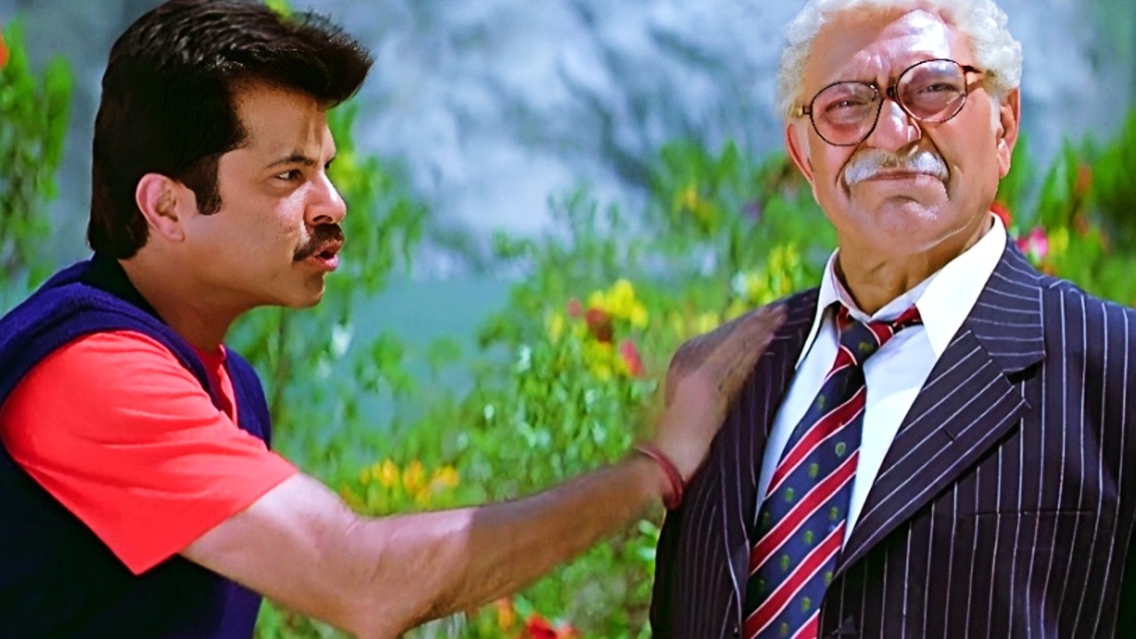 Sher Chahe Kitna Bhi Bhuka Kyu Na Ho Ghaas Nahi Khata | Anil Kapoor Vs Amrish Puri