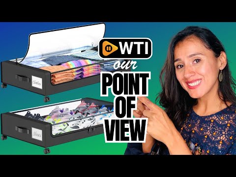 Beborxue Under Bed Storage with Wheels - WTI product video review