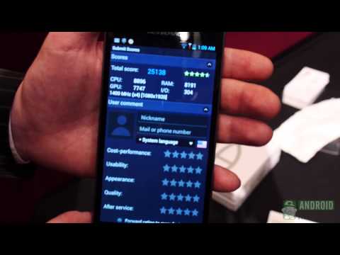 Lenovo K900 Benchmarks Intel Clover Trail+ Dual Core & Hands On