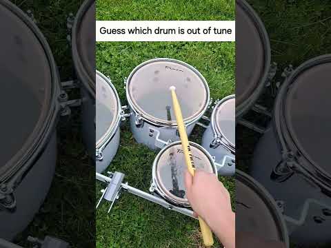 Gee I wonder #tenors #tune #drumkey #drummer #cadence #musicalinstrument #out of tune #percussion