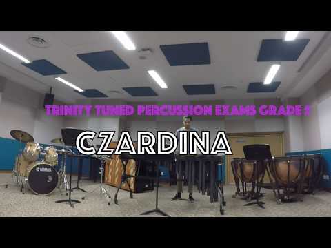 Trinity Guildhall - Grade 5 Tuned Percussion : Czardina (Practice Session)