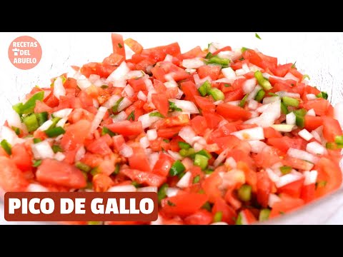 Aprende a preparar el auténtico Pico de Gallo