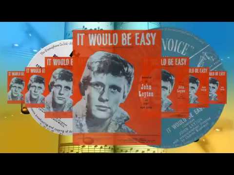 John Leyton - It Would Be Easy